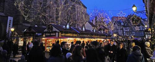 Marché de Noël - place des dominicains - Colmar