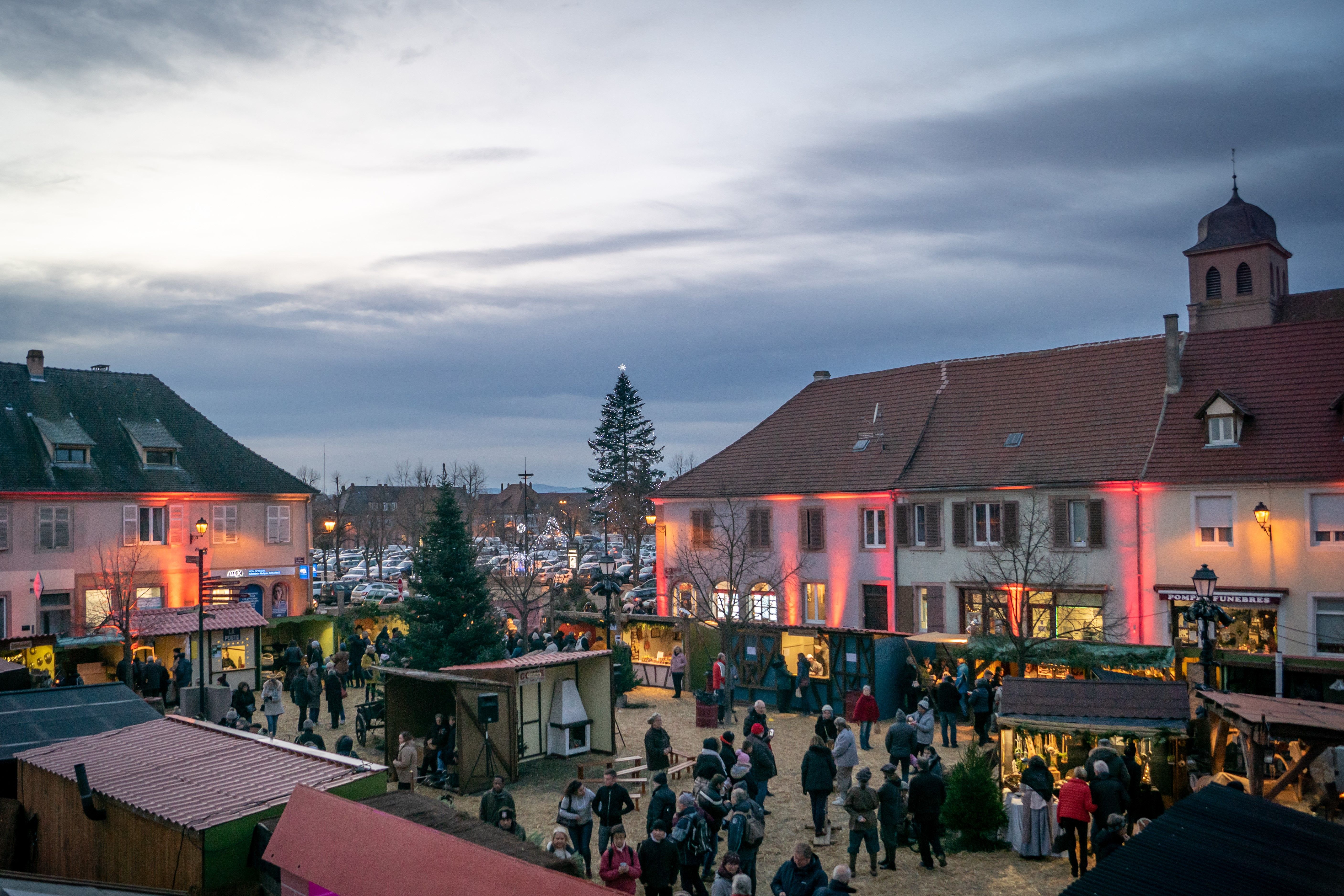 Neuf-Brisach - Weihnachtsmarkt "Marché de Noël d'Antan" - Dorf 1700 