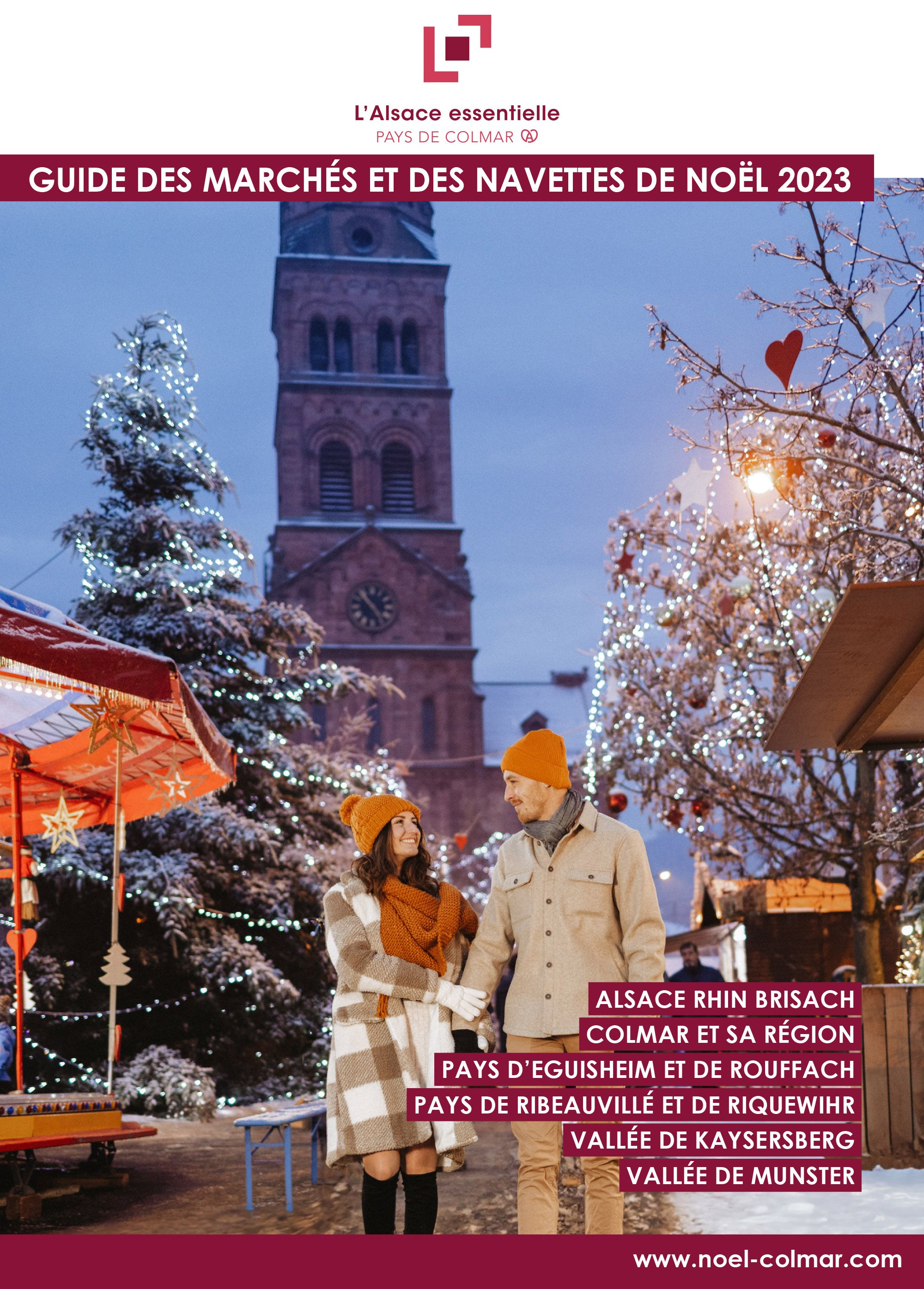 Couverture du guide des navettes de Noël